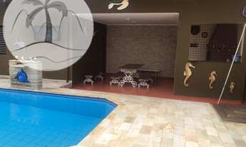 Imagem 4: Sobrado grande em condomínio fechado no Centro de Bertioga com Piscina