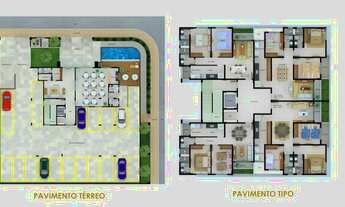 Imagem 5: COBERTURA LINEAR DE 3 DORMITÓRIOS COM HIDRO NO BAIRRO DOS BANCÁRIOS PRÓXIMO A PRAÇA DA PAZ