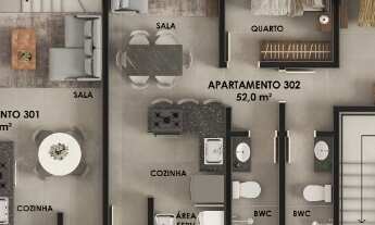 Imagem 7: COBERTURA DUPLEX COM 3 QUARTOS COM 126 M² NO BAIRRO DOS BANCÁRIOS, PRÓXIMO A ACADEMIA FLIP