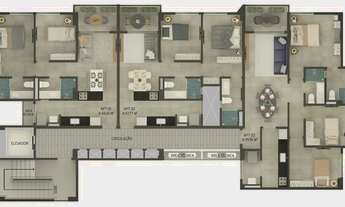 Imagem 4: APARTAMENTO COM 2 E 3 DORMITÓRIOS COM ÁREA DE LAZER COMPLETA E ELEVADOR NO BAIRRO DOS BANC