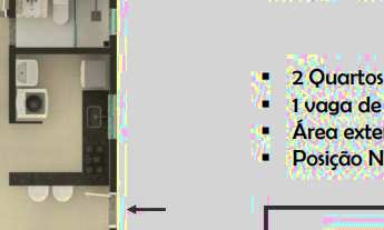 Imagem 7: APARTAMENTO COM 2 DORMITÓRIOS, 53 M², 1 VAGA DE GARAGEM, NO BAIRRO DO BESSA, PRÓXIMO AO CO