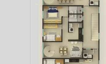 Imagem 5: APARTAMENTO COM 2 DORMITÓRIOS, 53 M², 1 VAGA DE GARAGEM, NO BAIRRO DO BESSA, PRÓXIMO AO CO