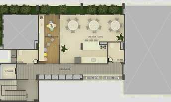 Imagem 5: APARTAMENTO COM 2 E 3 DORMITÓRIOS COM ÁREA DE LAZER COMPLETA E ELEVADOR NO BAIRRO DOS BANC