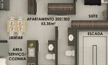 Imagem 7: COBERTURA DUPLEX, COM 3 DORMITÓRIOS SENDO UM SUITE, NOS BANCÁRIOS PRÓXIMO A CAIXA ECONÔMIC