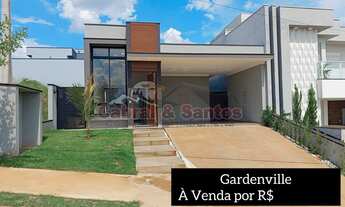 Imagem: Casa nova à venda no condomínio Gardenville