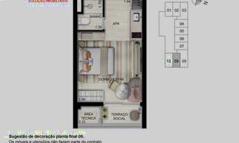 Imagem: Studio á venda localizado no Bairro Vila