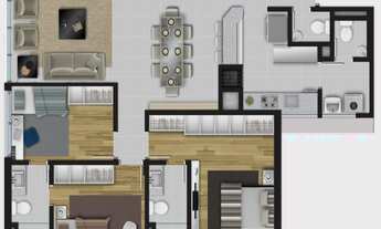 Imagem 6: APARTAMENTO RESIDENCIAL em Porto Alegre - RS, Menino Deus