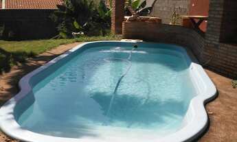 Imagem 2: ÁREA DE LAZER EM AMERICANA NO JARDIM IPIRANGA, 02 BANHEIROS, PISCINA E SALÃO COM CHURRASQU