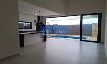 Imagem 5: Casa Térrea de Luxo em Condomínio: 3 Quartos, 3 Suítes, 2 Salas, 2 Vagas de Garagem - Caça