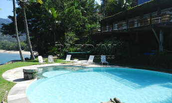 Imagem 2: Linda casa de locação, frente para a costeira, prainha particular; com splits, na Praia Ve