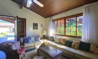 Imagem 6: Casa térrea em condomínio com 4 suítes e área gourmet, na praia Dura em Ubatuba!