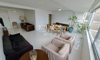 Imagem 2: Apartamento de 3 quartos com dependência e 170 m² no Campo Grande para locação