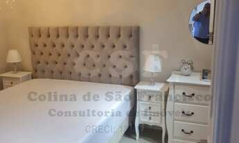 Imagem 6: Apartamento totalmente mobiliado, com 2 quartos, sendo 1 suíte e 2 vagas de garagem