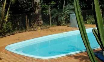 Imagem 2: Sítio á venda com 6 alqueires, 3 casas, piscina, varanda com churrasqueira, tanque de peix