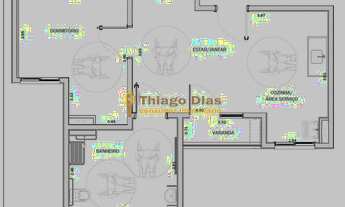 Imagem 4: Apartamento á venda com 1 dormitório, localizado no 16° andar no Empreendimento Viva Parqu