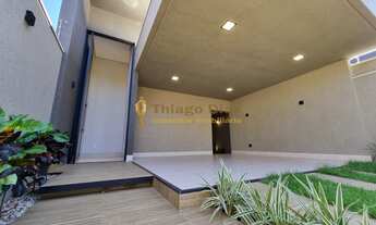 Imagem 3: Casa nova e moderna á venda com 3 suítes, cozinha gourmet com churrasqueira e 2 vagas no b