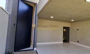 Imagem 4: Casa nova e moderna á venda com 3 suítes, cozinha gourmet com churrasqueira e 2 vagas no b