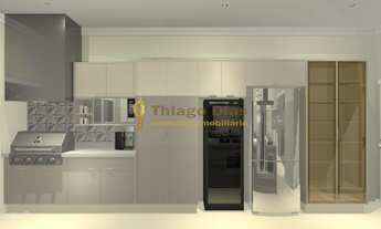 Imagem 7: Casa moderna á venda em fase de construção com 3 suítes, 3 vagas, piscina e cozinha gourme