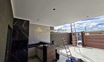 Imagem 2: Casa nova e moderna á venda em fase de construção com 3 dormitórios (sendo 1 suíte com clo