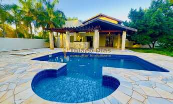 Imagem 2: Casa tipo chácara á venda com 3 dormitórios, 3 salas, varanda gourmet com churrasqueira, p