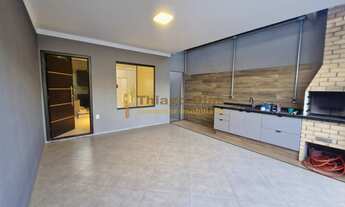 Imagem 4: Casa moderna à venda com 2 dormitórios, escritório, churrasqueira, 2 vagas no bairro Resid