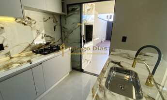 Imagem 2: Casa nova e moderna á venda com 3 dormitórios (sendo 1 suíte com closet) e 2 vagas na cida