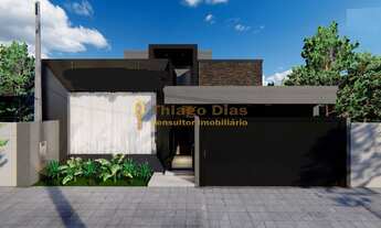 Imagem 2: Casa alto padrão inacabada à venda com 3 dormitórios (sendo 2 suítes), escritório, quintal