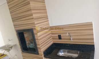 Imagem 2: Casa nova á venda com 2 dormitórios (sendo 1 suíte), garagem gourmet com churrasqueira no