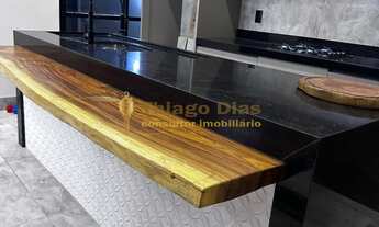 Imagem 3: Casa nova e moderna a venda com 3 dormitórios (sendo 1 suíte), cozinha gourmet no bairro E