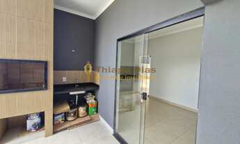 Imagem 6: Casa nova e moderna á venda com espaço gourmet com churrasqueira no bairro Jardim Residenc