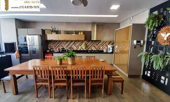 Imagem 3: Casa moderna á venda com 3 suítes, piscina e ampla cozinha gourmet com churrasqueira em no