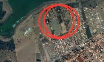 Imagem: Rancho á venda com casa em um terreno de