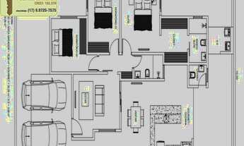 Imagem: Casa á venda com 3 dormitórios (sendo