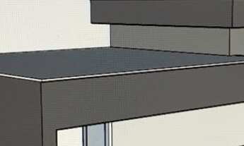 Imagem 6: Casa moderna em fase de construção á venda no bairro Quinta do Moro em Votuporanga/SP