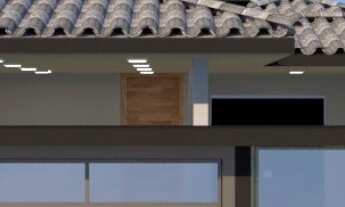 Imagem 2: Casa em fase de construção com projeto moderno á venda em ótima localização na cidade de V