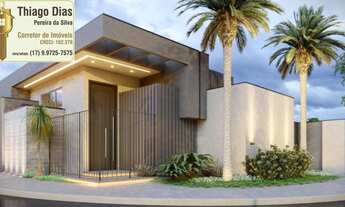 Imagem 3: Casa moderna com 2 suítes, cozinha gourmet com churrasqueira, 2 a 4 vagas de veículosem fa