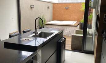 Imagem 3: Casa nova e moderna á venda com 3 dormitórios, cozinha gourmet e SPA no bairro Jardim Barc