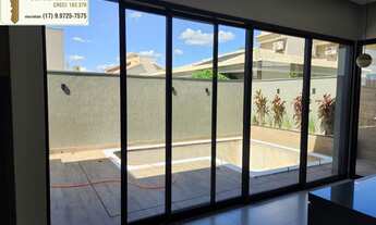 Imagem 4: Casa alto padrão nova e moderna á venda com 3 suítes no Condomínio Eco Village I na cidade