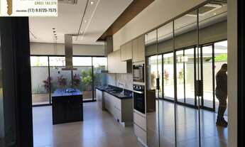 Imagem 2: Casa alto padrão nova e moderna á venda com 3 suítes no Condomínio Eco Village I na cidade