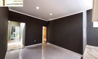 Imagem 2: Casa nova e moderna á venda com 3 dormitórios (1 suíte), cozinha gourmet com churrasqueira