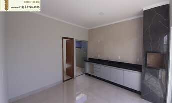 Imagem 4: Casa nova e moderna á venda com 3 dormitórios (1 suíte), cozinha gourmet com churrasqueira