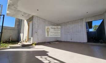 Imagem 3: Casa á venda em fase de construção, com 3 dormitórios (sendo 1 suíte com closet), cozinha