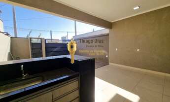 Imagem 4: Casa nova e moderna á venda com 3 dormitórios (sendo 1 suíte com closet), 3 vagas e churra