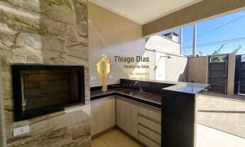 Imagem 3: Casa nova e moderna á venda com 3 dormitórios (sendo 1 suíte com closet), 3 vagas e churra