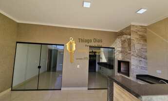 Imagem 6: Casa nova e moderna á venda com 3 dormitórios (sendo 1 suíte com closet), 3 vagas e churra