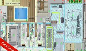 Imagem 2: Casa nova, moderna á venda com 3 dormitórios (sendo 1 suíte), 2 vagas, varanda com churras