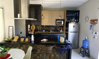 Imagem 6: Casa moderna á venda com 2 dormitórios (sendo 1 suíte), churrasqueira, 2 vagas, no bairro