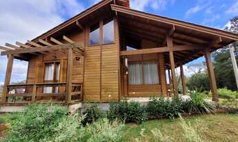 Imagem 2: Casa de madeira 2 dormitórios sendo 01 suíte, Linha Imperial, terreno esquina