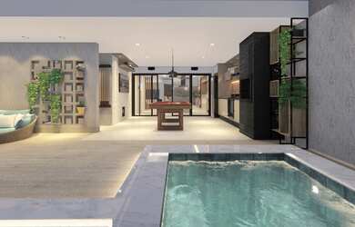 Imagem 2: Casa Moderna 4 suítes - Lazer - Colônia Agrícola Águas Claras