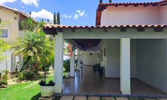 Imagem 5: CASA COM 04 SUÍTES SENDO 03 COM ARMÁRIOS PLANEJADOS, CHURRASQUEIRA, ÁREA VERDE, JARDIM, VA